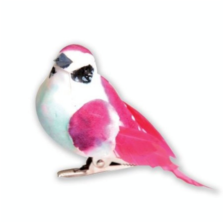Oiseau sur pince Set n°2 9 cm 3 pcs - Artemio - Rougier et Plé