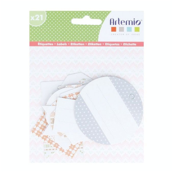 Étiquette Home Sweet Home 21 pcs - Artemio - Rougier et Plé