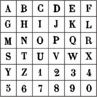 Tampon bois Alphabet majuscule n°2 0.7 x 1 cm - Artemio - Rougier et Plé