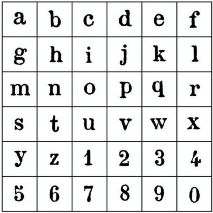Tampon bois Alphabet minuscule 0.7 x 0.5 cm - Artemio - Rougier et Plé