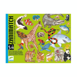 Jeu de cartes Zanimatch - Djeco - Rougier et Plé