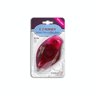 Bande adhésive permanente en dévidoir rechargeable E-Z Runner - Scrapbook Adhesives - Rougier et Plé