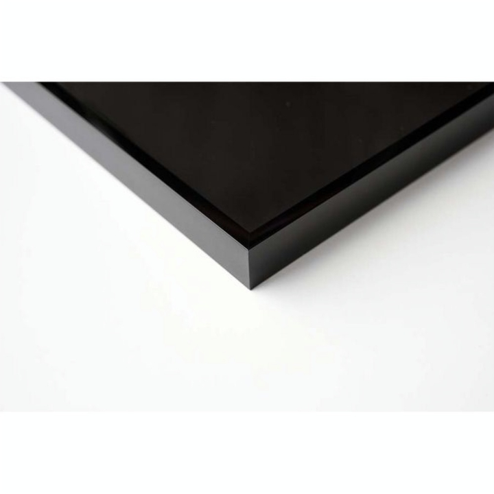 Cadre en aluminium Alpha Noir anodisé Brillant - Nielsen - Rougier et Plé