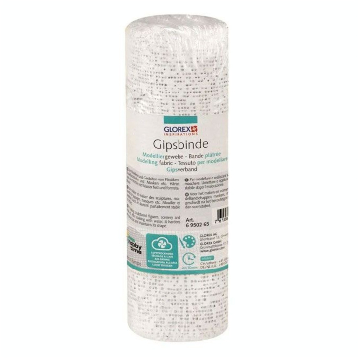 Bande plâtrée 16 cm x 2 m - Glorex - Rougier et Plé
