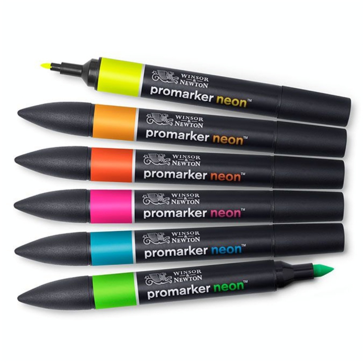 Feutre double pointe Neon Marker - Winsor & Newton - Rougier et Plé