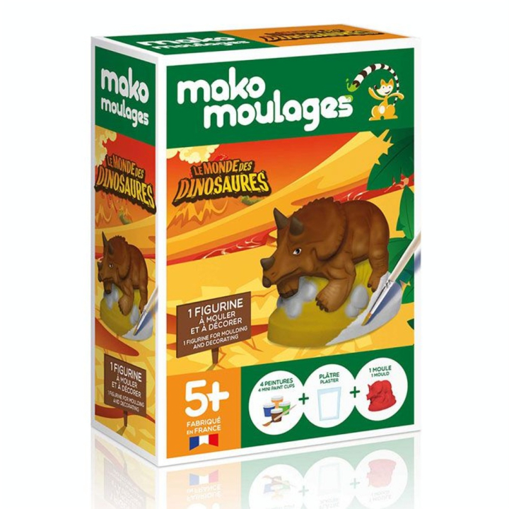 Atelier de moulage Tricératops - mako moulages - Rougier et Plé