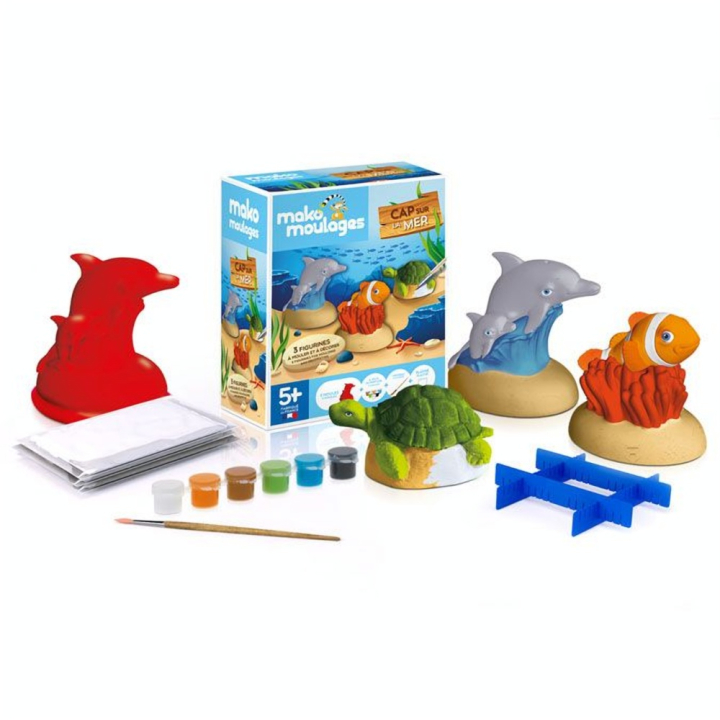 Atelier de moulage Cap sur la mer - mako moulages - Rougier et Plé
