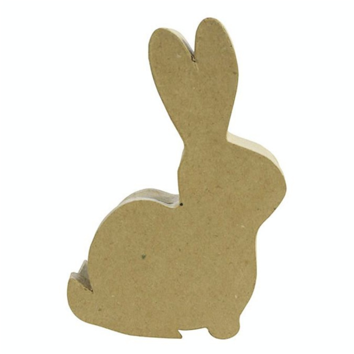 Boîte en papier mâché Lapin 13 x 19,5 cm - Décopatch - Rougier et Plé