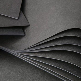 Carton Noir Ame Noir 50 x 70 cm 400 g/m² - Esprit Papier - Rougier et Plé