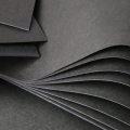 Carton Noir Ame Noir 50 x 70 cm 400 g/m² - Esprit Papier - Rougier et Plé