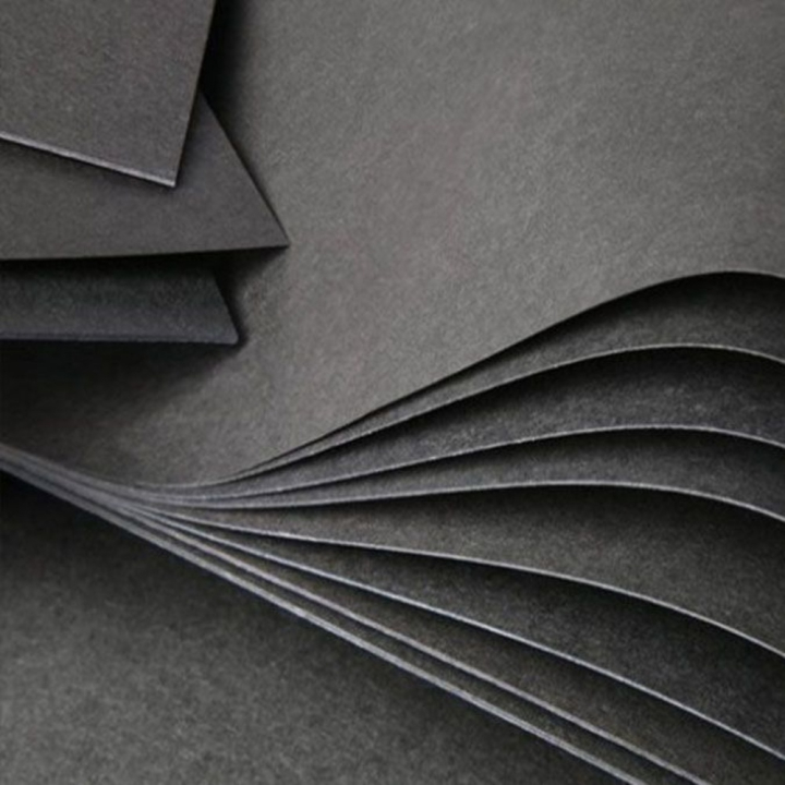 Carton Noir Ame Noir 50 x 70 cm 400 g/m² - Esprit Papier - Rougier et Plé