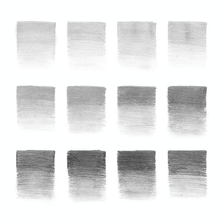 Crayon graphite Studio Collection x 12 - Winsor & Newton - Rougier et Plé