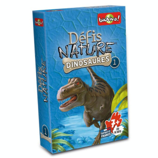 Jeu de cartes Défis nature Dinosaures 1 - Bioviva - Rougier et Plé