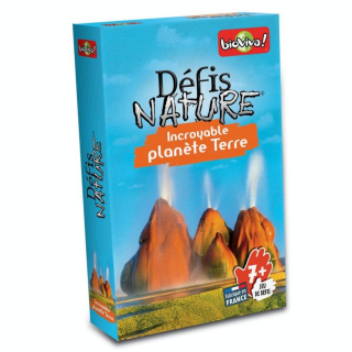 Jeu de cartes Défis nature Incroyable planète Terre - Bioviva - Rougier et Plé