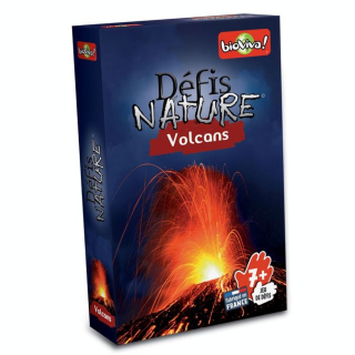 Jeu de cartes Défis nature Volcans - Bioviva - Rougier et Plé