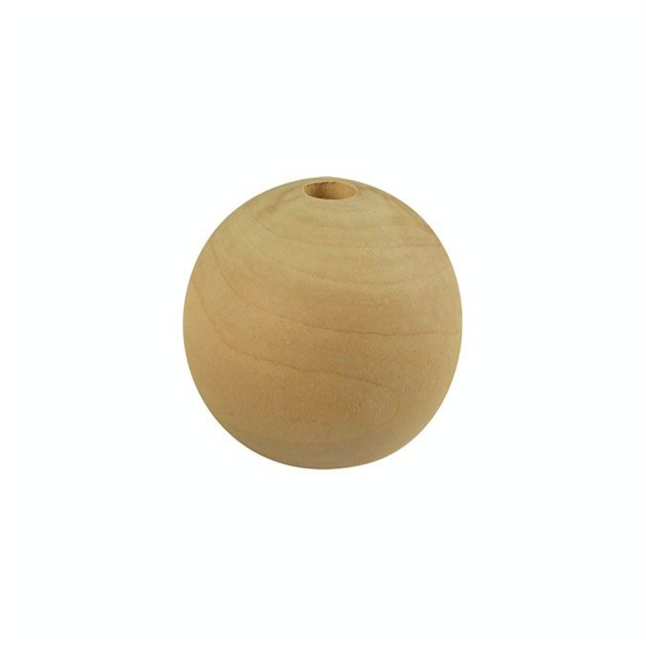 Perle en bois brut 25 pcs - Graine Créative - Rougier et Plé