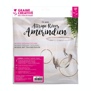 Attrape-rêves Kit amérindien - Graine Créative - Rougier et Plé