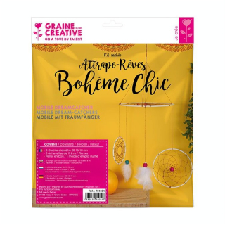 Attrape-rêves Kit bohême - Graine Créative - Rougier et Plé