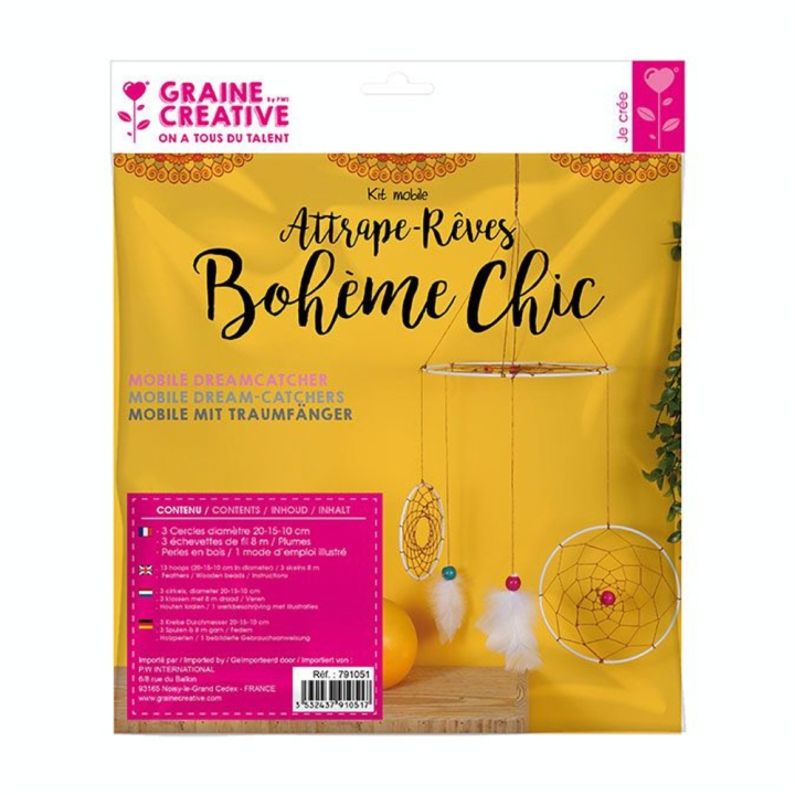 Attrape-rêves Kit bohême - Graine Créative - Rougier et Plé