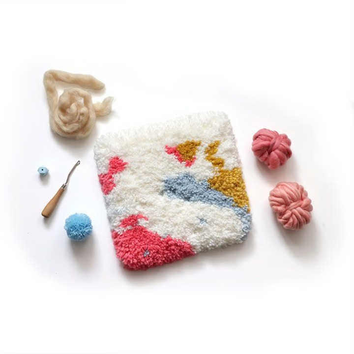 Point noué Kit Helsinki 30 x 30 cm - Graine Créative - Rougier et Plé