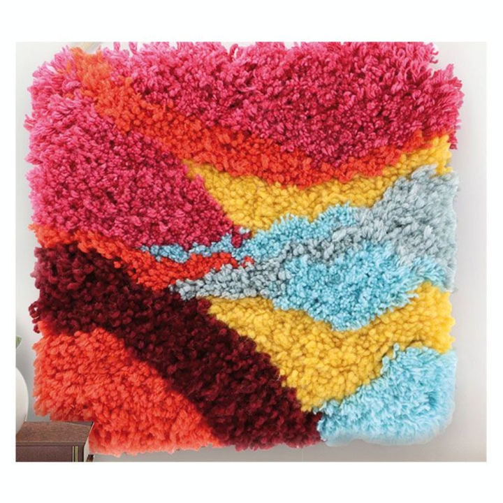 Point noué Kit Sao Paulo 30 x 30 cm - Graine Créative - Rougier et Plé