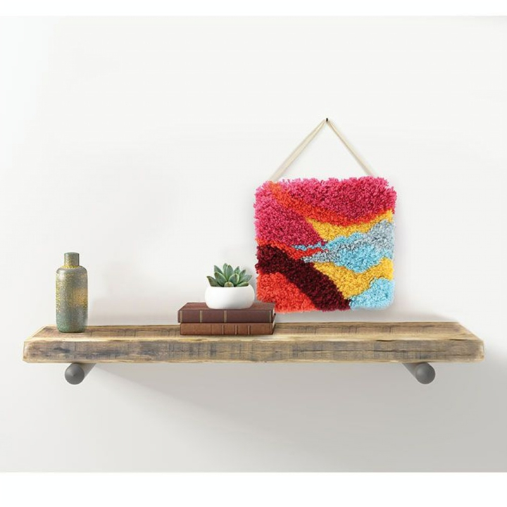 Point noué Kit Sao Paulo 30 x 30 cm - Graine Créative - Rougier et Plé