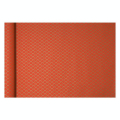 Kraft brut 70g/m² motif Fleurs rouges Rouleau 35 cm x 5 m - Clairefontaine - Rougier et Plé
