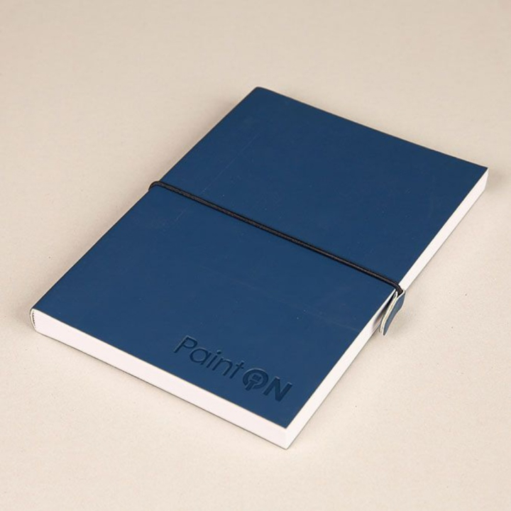 Carnet Paint'On papier à grain Blanc 250 g/m² A5 32 F - Clairefontaine - Rougier et Plé