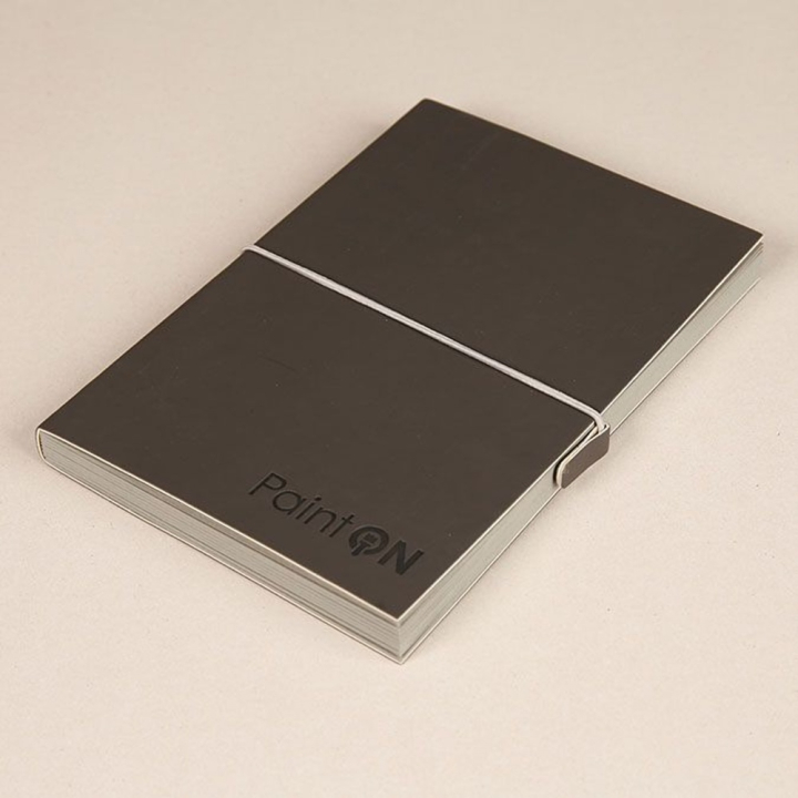 Carnet Paint'On papier Gris 250 g/m² A5 32 F - Clairefontaine - Rougier et Plé