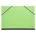 Carton à dessin à élastiques 37 x 52 cm Vert - Clairefontaine - Rougier et Plé