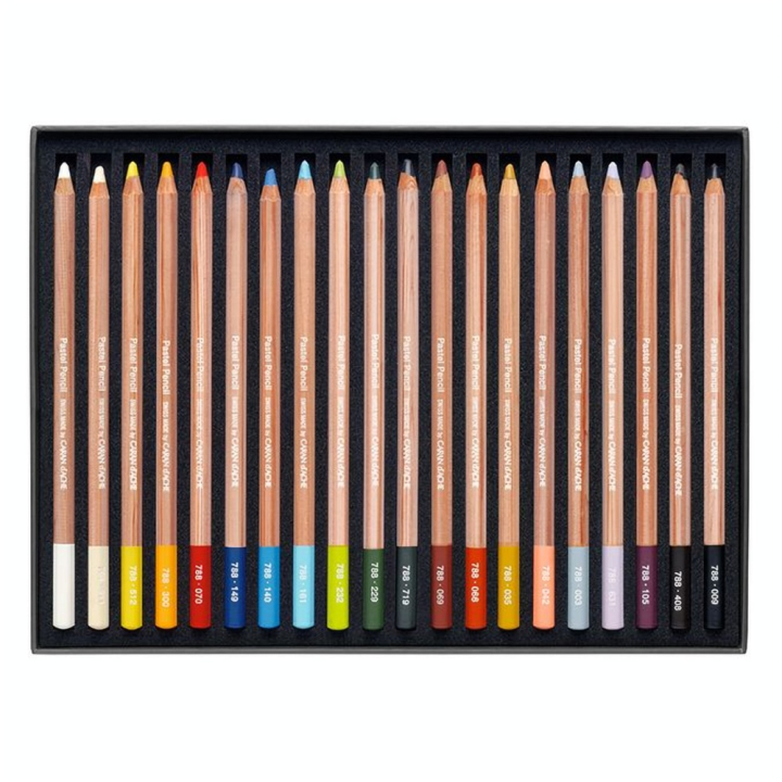 Crayon de couleur Pastel 788 Boîte 20 pcs - Caran d'Ache - Rougier et Plé