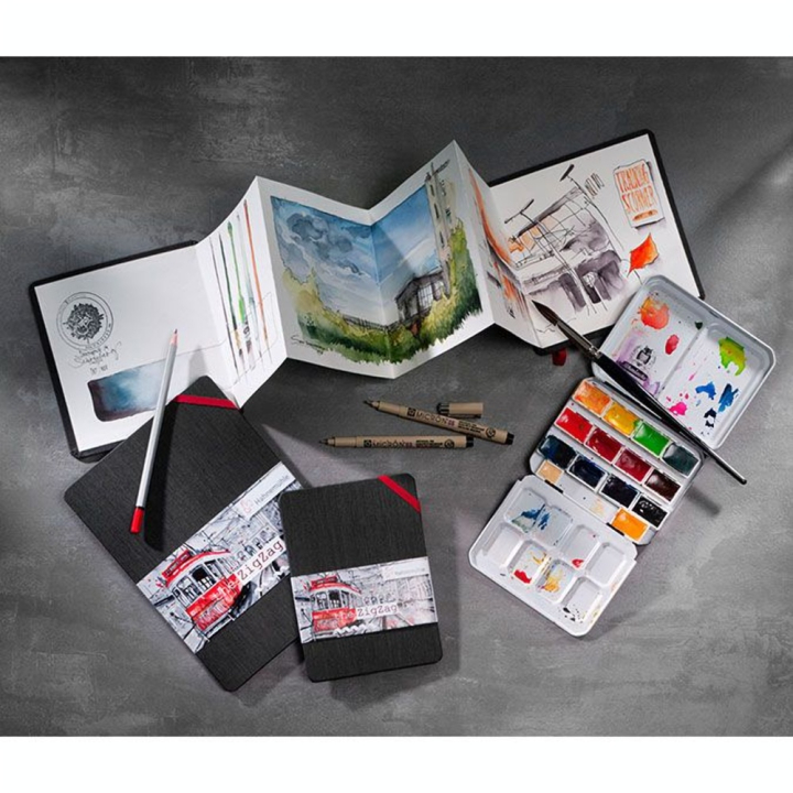 Carnet Zag 300 g/m² 18 pages - Hahnemühle - Rougier et Plé