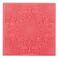 Tapis de texture pour pâte polymère 9 x 9 cm Boho Chic - Graine Créative - Rougier et Plé
