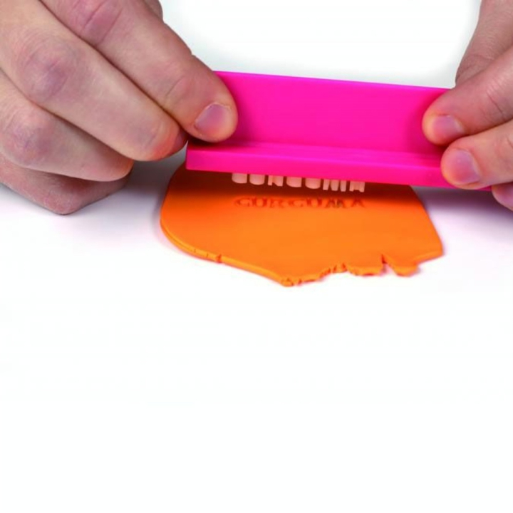 Réglette tampon alphabet pour pâte polymère - Graine Créative - Rougier et Plé