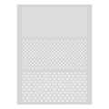 Pochoir pour pâte polymère 114 x 153 mm Graphique - Graine Créative - Rougier et Plé