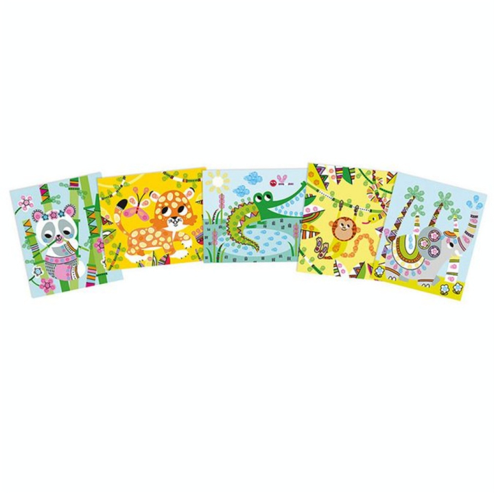 Encrier à doigts coffret Panda et ses amis - Janod - Rougier et Plé