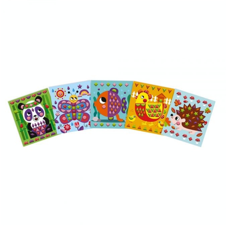 Autocollants 3D coffret Oh les animaux ! - Janod - Rougier et Plé