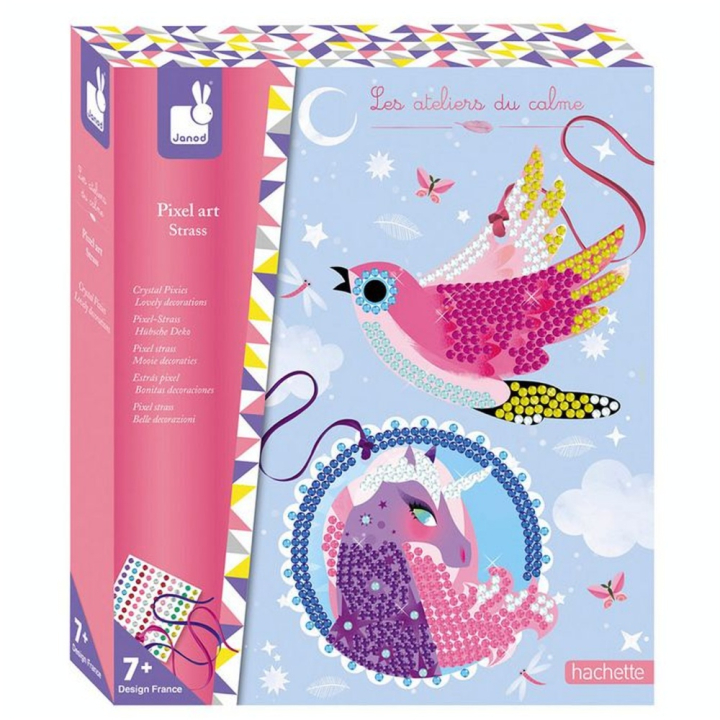 Strass Pixel Art coffret Jolies décos - Janod - Rougier et Plé