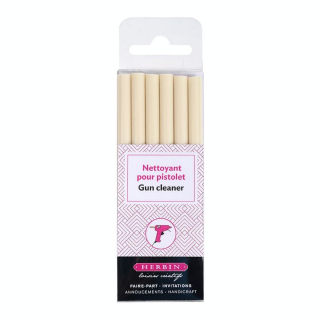 Bâton de cire Ø 8 mm 6 pcs Incolore spécial nettoyage - Jacques Herbin - Rougier et Plé