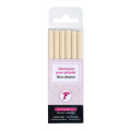 Bâton de cire Ø 8 mm 6 pcs Incolore spécial nettoyage - Jacques Herbin - Rougier et Plé