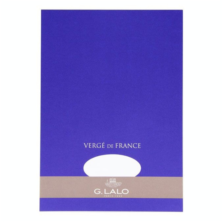 Bloc de papier à lettre extra blanc Vergé 100 g/m² 50 feuilles - G. Lalo - Rougier et Plé