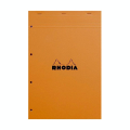 Bloc de papier A4 Seyès 80 g/m² 80 F Orange - Rhodia - Rougier et Plé