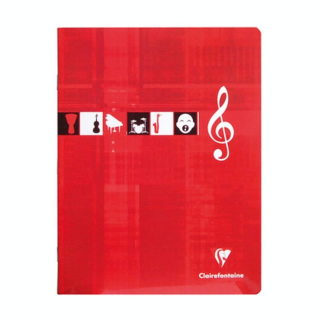 Cahier Musique & Chant 17 x 22 cm 56 p Seyès - Clairefontaine - Rougier et Plé