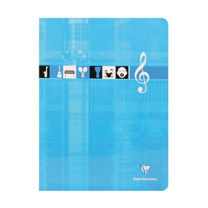 Cahier Musique & Chant 17 x 22 cm 56 p Seyès - Clairefontaine - Rougier et Plé