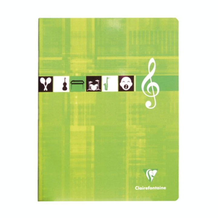 Cahier Musique & Chant 17 x 22 cm 56 p Seyès - Clairefontaine - Rougier et Plé