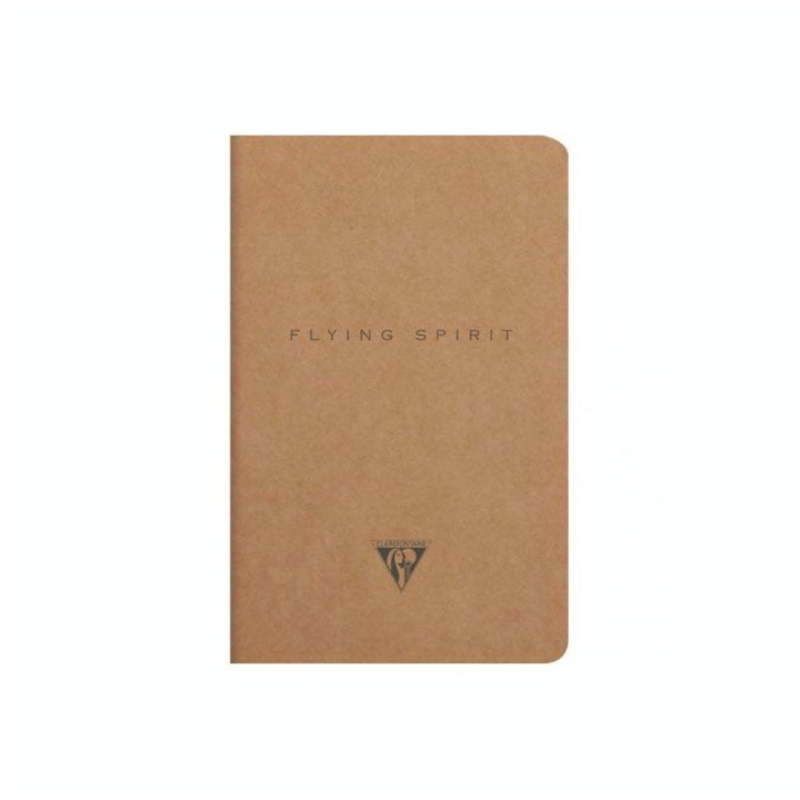 Carnet Flying Spirit kraft 11 x 17 cm 96 pages Lignées 90g/m² - Clairefontaine - Rougier et Plé