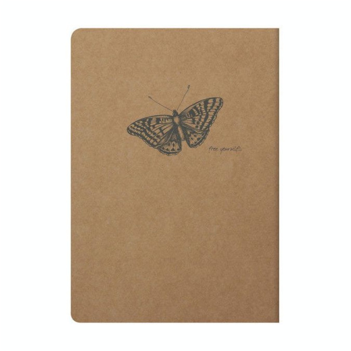 Carnet Flying Spirit kraft 14,8 x 21 cm 96 pages Lignées 90g/m² - Clairefontaine - Rougier et Plé