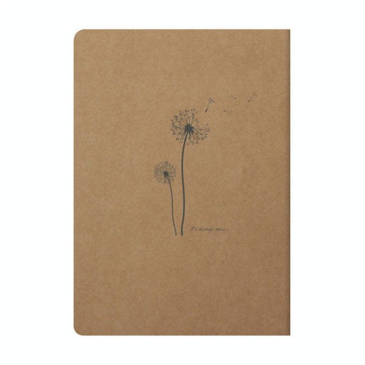 Carnet Flying Spirit kraft 7,5 x 12 cm 48 pages Lignées 90g/m² - Clairefontaine - Rougier et Plé