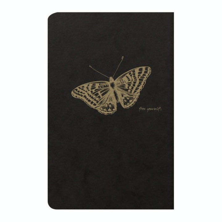 Carnet Flying Spirit noir 11 x 17 cm 96 pages Lignées 90g/m² - Clairefontaine - Rougier et Plé