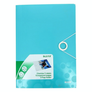 Chemise à élastique 3 rabats WOW A4 - Leitz - Rougier et Plé